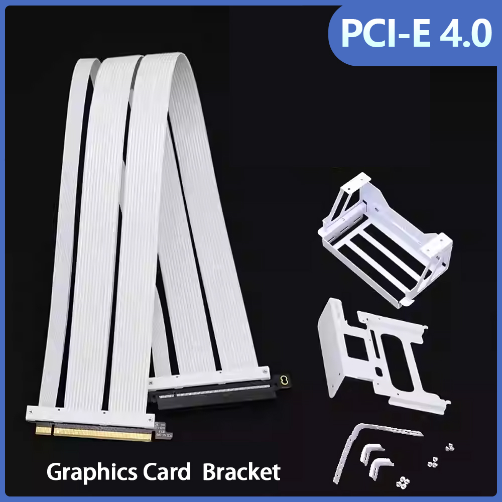 Pcie 4.0 X16 Riser Cable 90 Degree - PCI-E 4.0 X16 Extension Riser Cable
