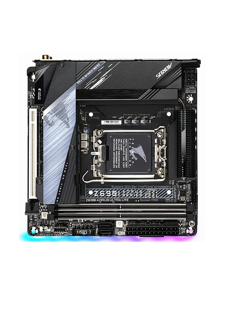 Gigabyte Z690I AORUS ULTRA LIT - Lga 1700 Ddr5 Itx Motherboard review and price