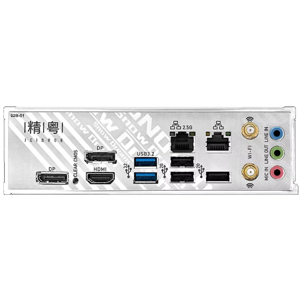JGINYUE  B760i-Snow Dream  Mot - Lga 1700 Ddr5 Itx Motherboard review and price