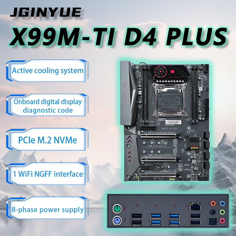 JGINYUE X99 motherboard Intel  - X99 Dual Cpu Motherboard Combo review and price