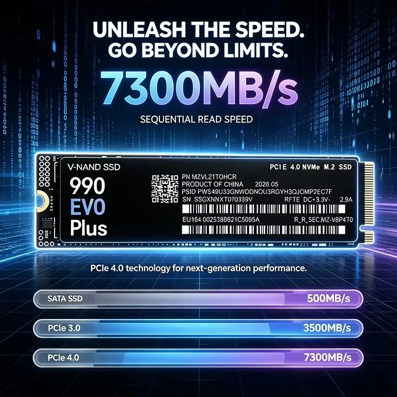 NEW 990 EVO Plus M.2 2280 NVMe - M.2 Nvme 4Tb Pcie 4.0 Ssd review and price
