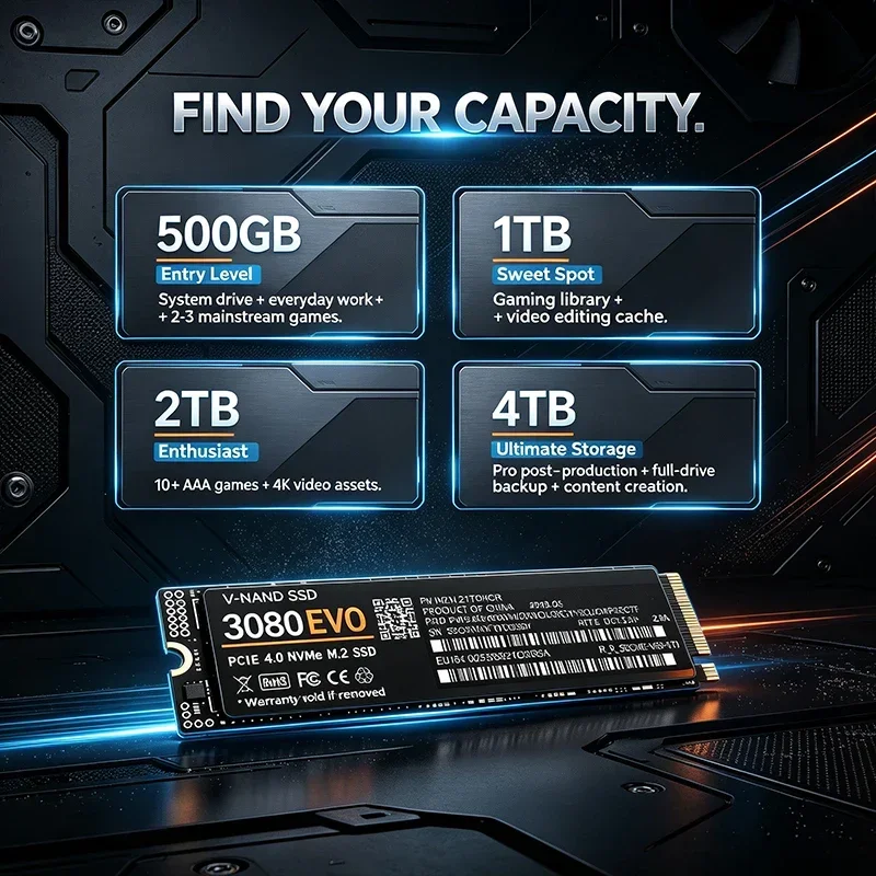 3080 EVO 1TB 2TB 4TB M.2 NVMe  - M.2 Nvme 4Tb Pcie 4.0 Ssd review and price