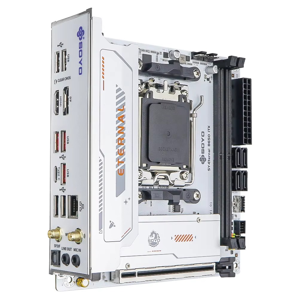 SY- B650ITX WIFI6  AMD Mini Mo - B650 Itx Motherboard Wifi review and price